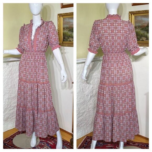 NWT Max Studio Boho Maxi Dress - Picture 1 of 11